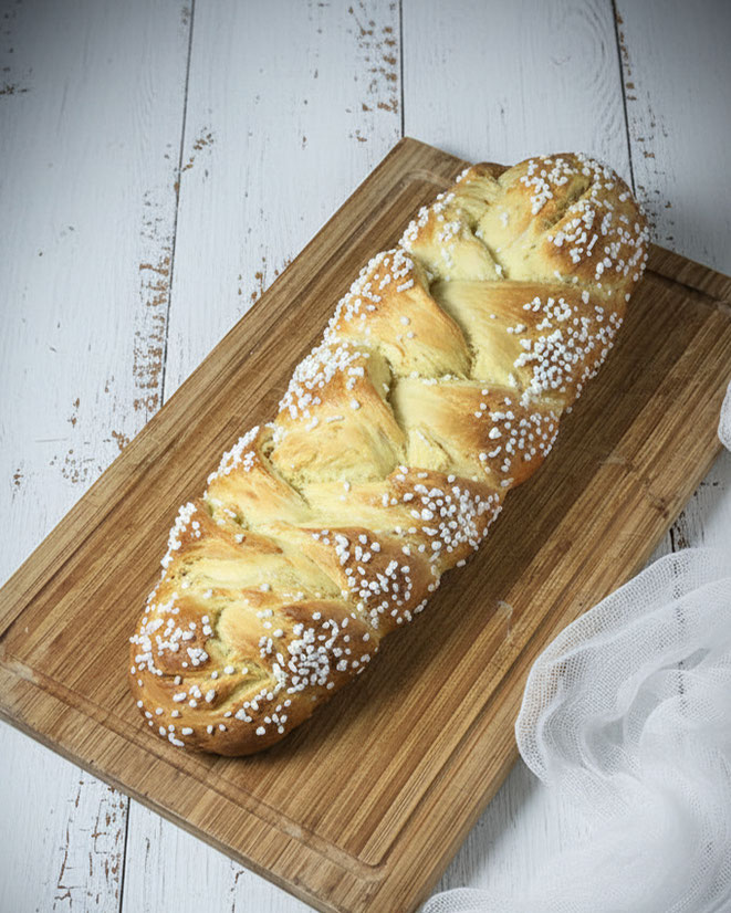 Hefezopf zu Ostern zum Osterbrunch vegan und kinderleicht zu machen mit Gelinggarantie aus dem Thermomix