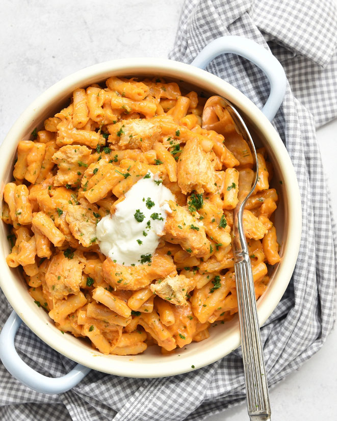Maccaroni and Cheese Tomate Geschnetzeltes, Thermomix