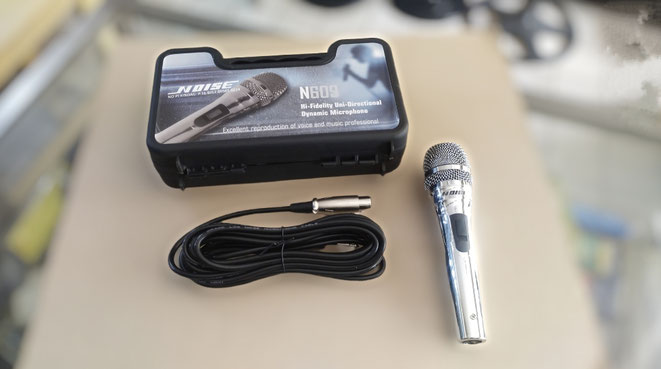 Mic besi noise 4m kabel