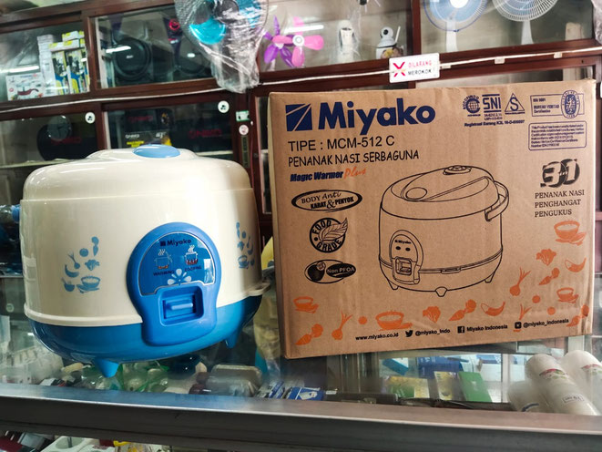Magicom Miyako 1.2Liter / 3in1 (Masak/Hangat/Kukus) / Anti karat dan Anti penyok