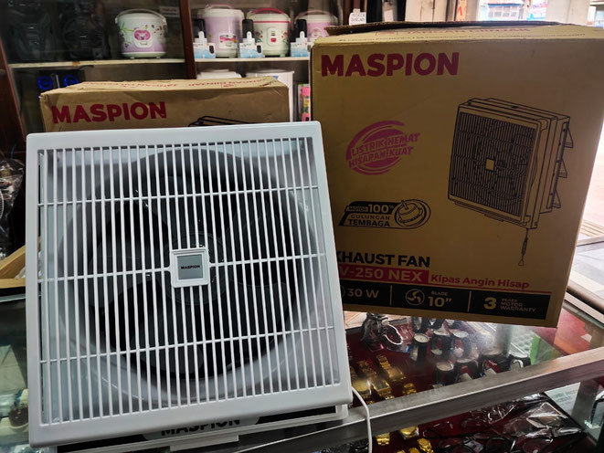 Kipas Exhaustfan Maspion 25cm x 25cm 10inch