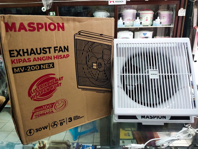 Kipas Exhaustfan Maspion 20cm x 20cm 8inch