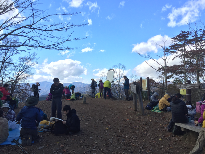 The top of Mt. Kawanori Tokyo Okutama town hiking trecking healing refresh beautiful view tourist spot Visit Tama Tourism