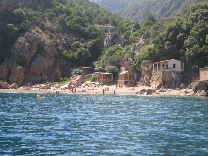 Anse la Ficajola, Porto, Piana, Westküste Korsika