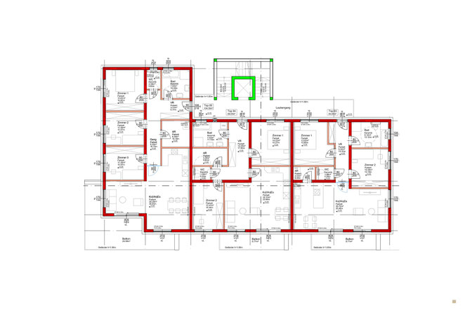 1. Obergeschoss - Gesamtanlage