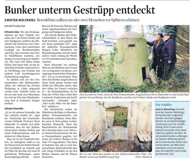 16.10.2015 Kölner Stadtanzeiger