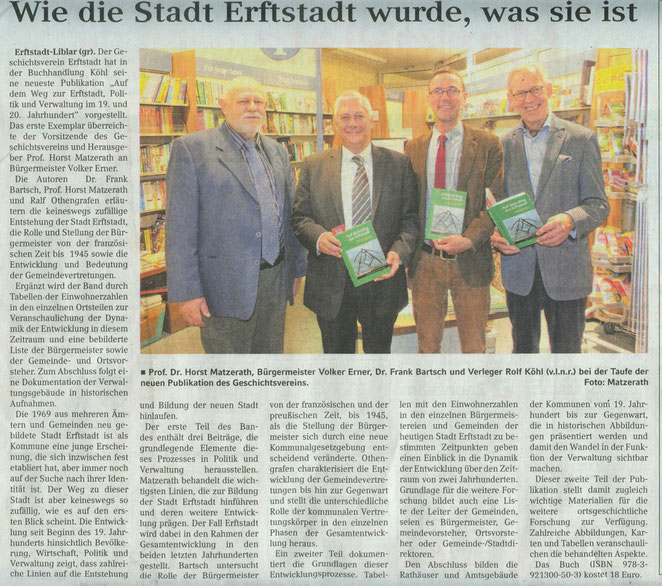 4.11.2015 Erftstadt Anzeiger