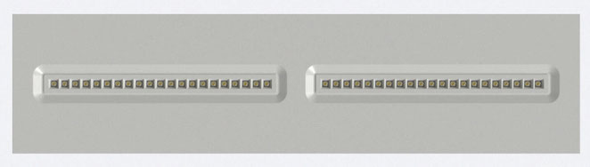 UGR15 LED Panel 120x30 cm leuchtend in neutralweiß – energieeffizient & blendfrei