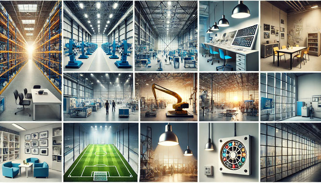 Unsere LED-Referenzen – Erfolgreiche Beleuchtungsprojekte nach Anwendungsbereich