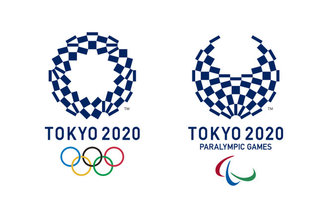 東京オリンピック、パラリンピックのロゴ