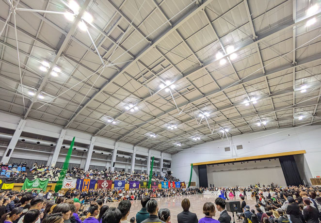 あじさい鍼灸マッサージ治療院　学連の競技会風景
