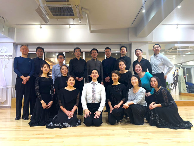 あじさい鍼灸マッサージ治療院　２０２６年１月１５日学連ＯＢＯＧ練習会モダン