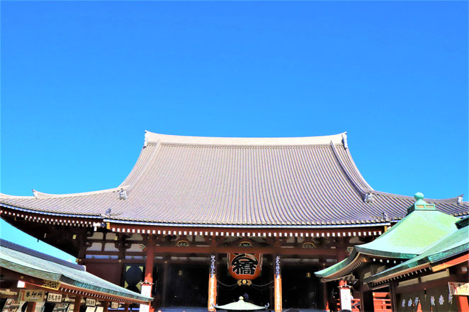 あじさい鍼灸マッサージ治療院　浅草寺本堂