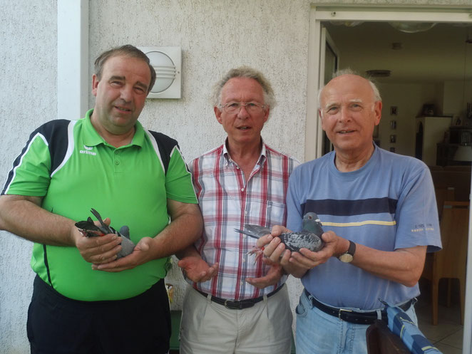 Jürgen Greife. Rainer Mackowiak -(ein Freund), Helmut Czibora.