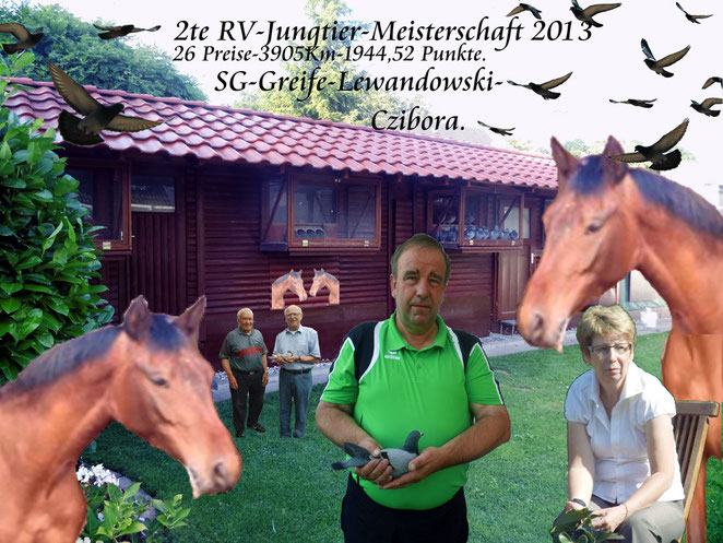 Die SG Greife-Lewandowski-Czibora.