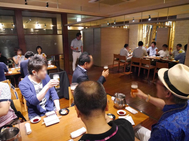 懇親会には多くの方々に参加して頂きました!