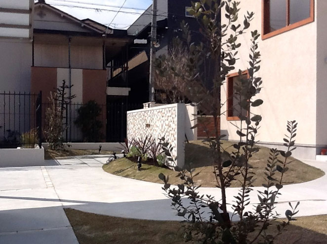 名古屋市O邸植栽工事