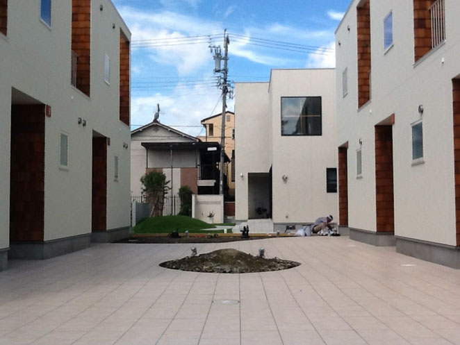 名古屋市MAMAN APARTMENT造園工事