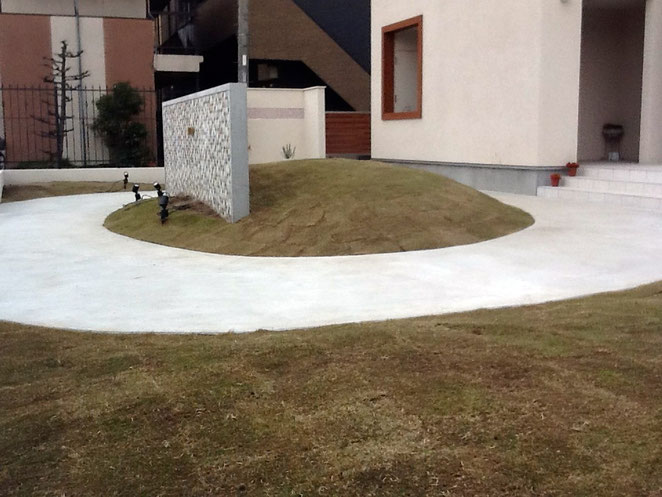 名古屋市O邸植栽工事
