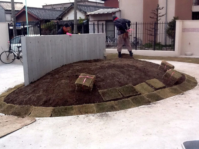 名古屋市O邸植栽工事
