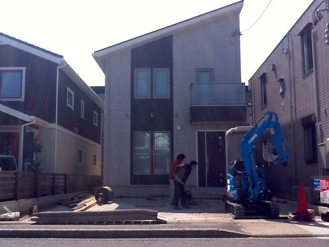 名古屋市ひよこカフェ外構工事