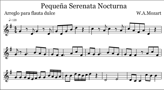 Pequeña serenata nocturna