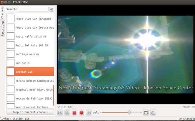 FreetuxTV Station ISS