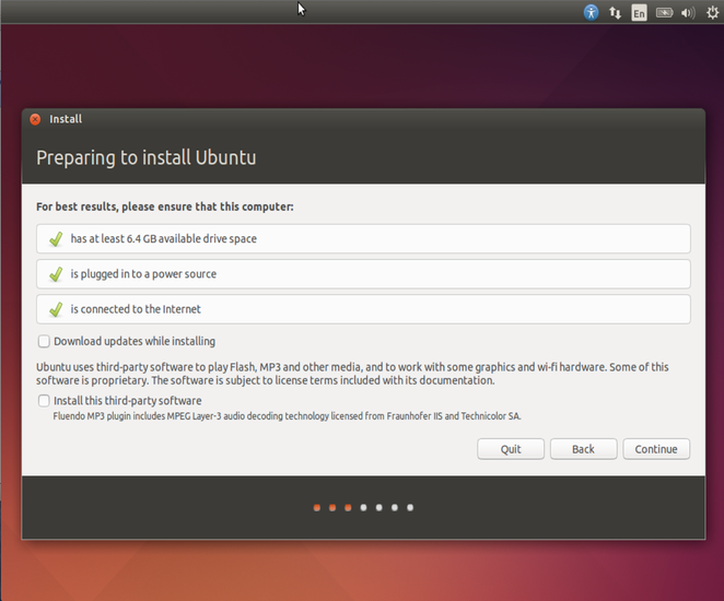 Ubuntu 14.04 LTS Install