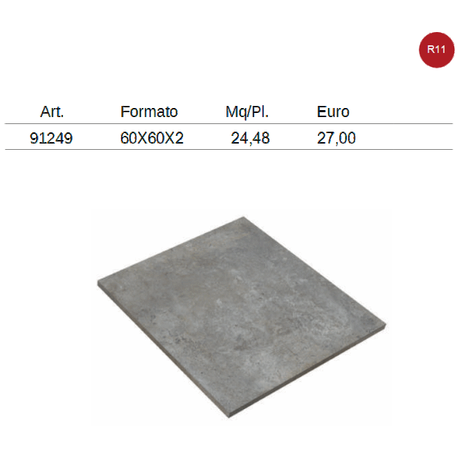 gres porcellanato 60x60 cm.2  prodotto da esterno antiscivolo ingelivo 