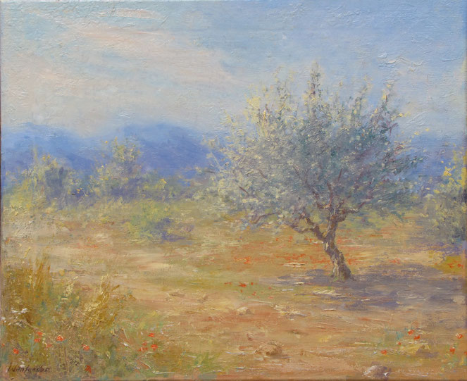 Tony Wahlander (Tony Wåhlander) artiste peintre en Provence 