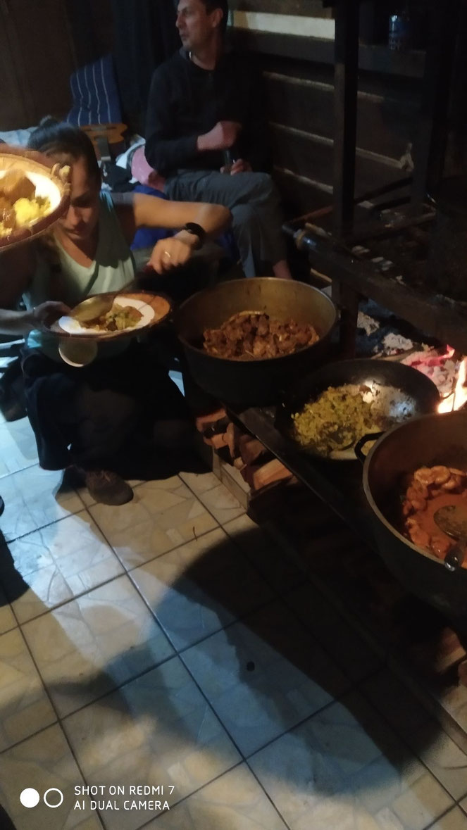 Typisch kreolisches Essen
