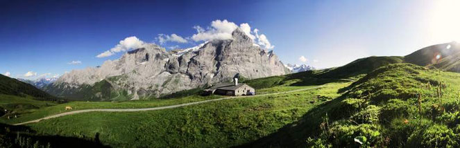 Alphütte im Läger