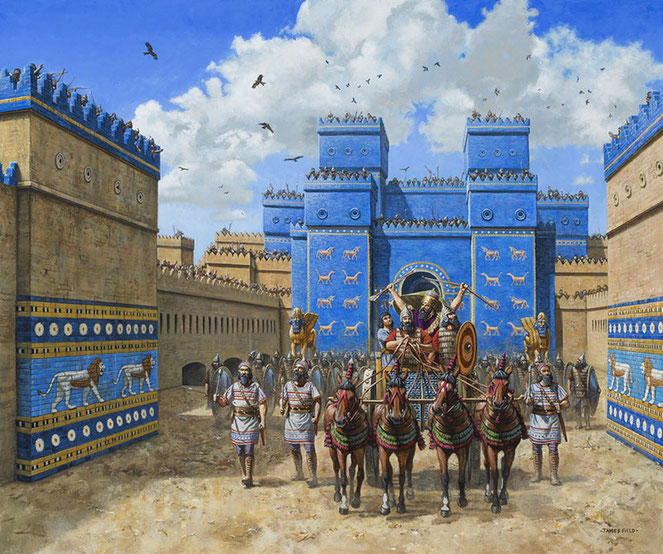 Au 6ème siècle av J-C. Babylone est un empire puissant et grandiose. L’Empire chaldéen est à son apogée avec, à sa tête, le grand Nébucadnetsar. Jéhovah va se servir de l'empire babylonien pour détruire Jérusalem.
