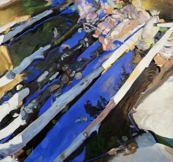 Traum nach dem Sommer 2015 160 x 150 cm Öl / Leinwand