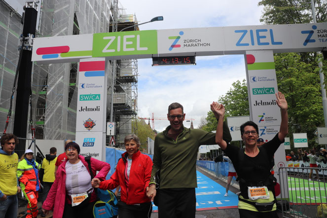 Zieleinlauf , fotografiert von Andrea Jerger