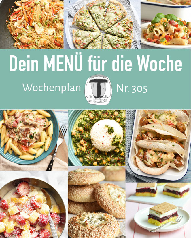 Wochenplan 304 abwechslungsreiche Rezepte für eine ganze Woche Thermomix