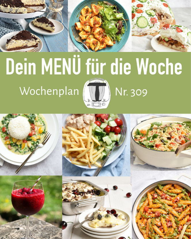 Wochenplan 309 abwechslungsreiche Sommerrezepte