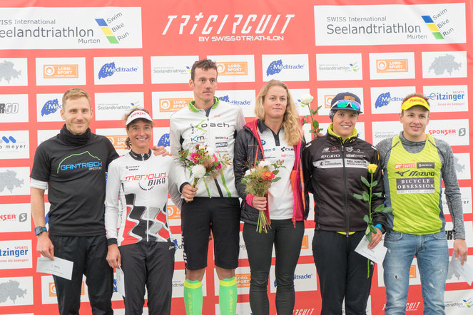 Podest Seeland Triathlon in Murten