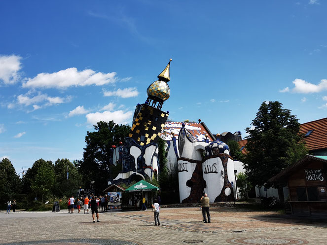 Das Hundertwasser-Kunsthaus in Abensberg