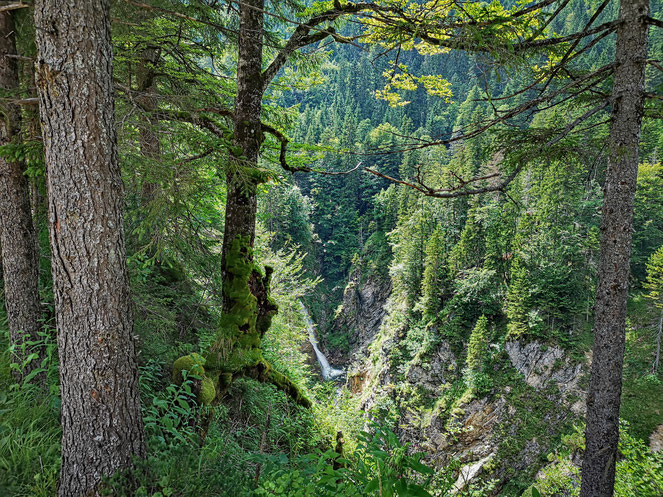 Der Wasserfall der Urschlauer Achen
