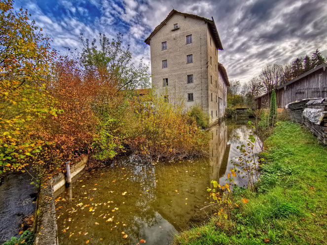 Die Bannmühle in Kirchanschöring heute