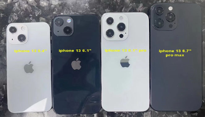 Lineup iPhone 12 Erwartet