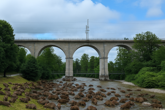 Die Rattenplage am Viadukt
