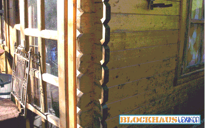 Gartenhaus mit Blockhausoptik - Gartenlaube - Gartenhütte - Blockbohlenhaus - Bausatz - Holzbausatz - Preise - Holzhaus Bausatz - Selbstmontage - schlüsselfertig  - Hausbau - günstige Häuser - Erfahrungen - Bretterhütte  - Polen - Estland