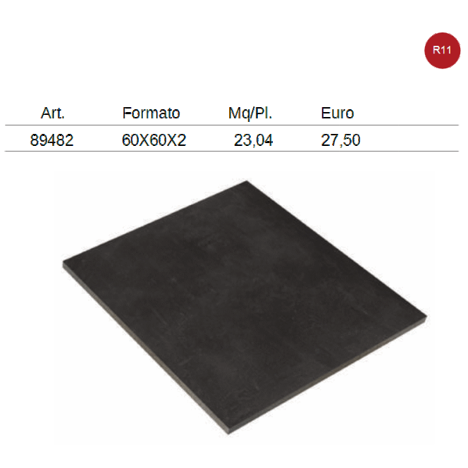 pavimento per esterno in gres porcellanato effetto cemento 60x60 