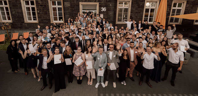 Gruppenbild unserer Absolventen vom Sommertreff 2024