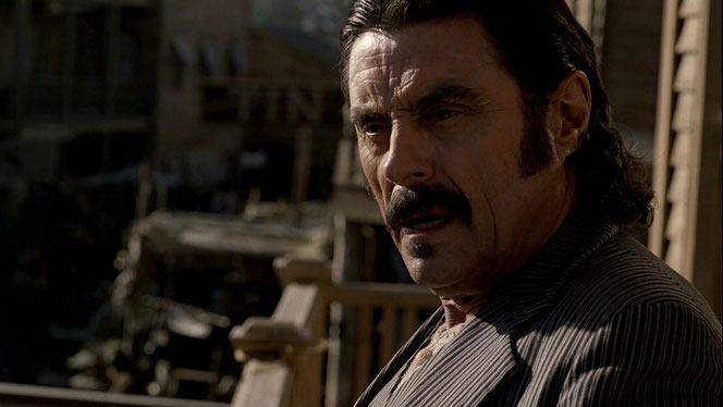 Al Swearengen, played by Ian McShane. 