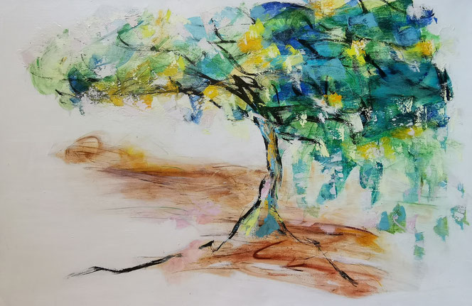 Toistaiseksi, とりあえず , For time being, 60 x 90 / private collection