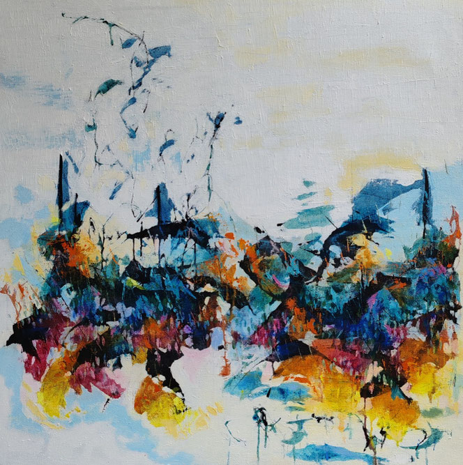 Metsien villit vedet, 100 x 100 / yksityiskokoelma