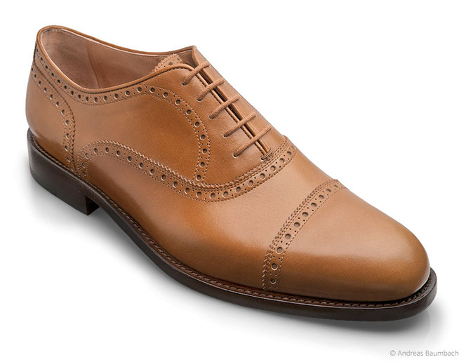 Maßschuhmodell aus der Klassiker-Kollektion: HALFBROGUE OXFORD   ORBETELLO